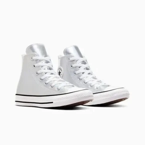 Women’s Chuck Taylor All Star Metallic Converse Size 8 - Picture 2 of 6